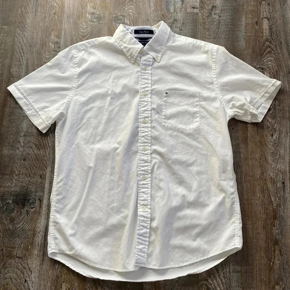 Tommy Hilfiger | City Poplin Short Sleeve Button  Down